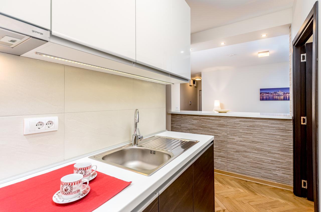 Apartments King Milan, City Center 贝尔格莱德 外观 照片